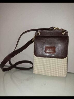 Vintage Toledano Leather Cross-Body Bag